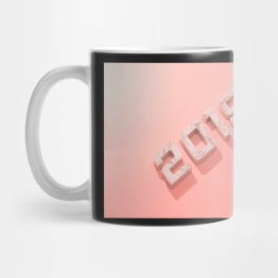 2019 Marble and rose gold Mug